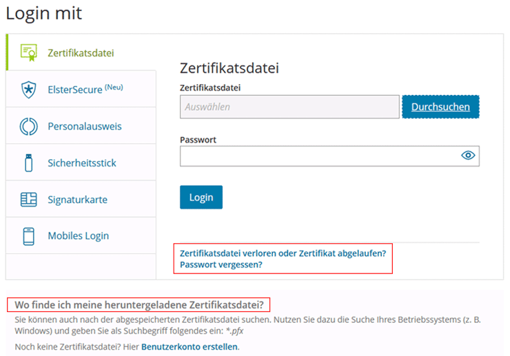 Elster Login Zertifikat Durchsuchen Funktioniert Nicht Wie du das ELSTER Zertifikat in Lexware einfach verlängern kannst