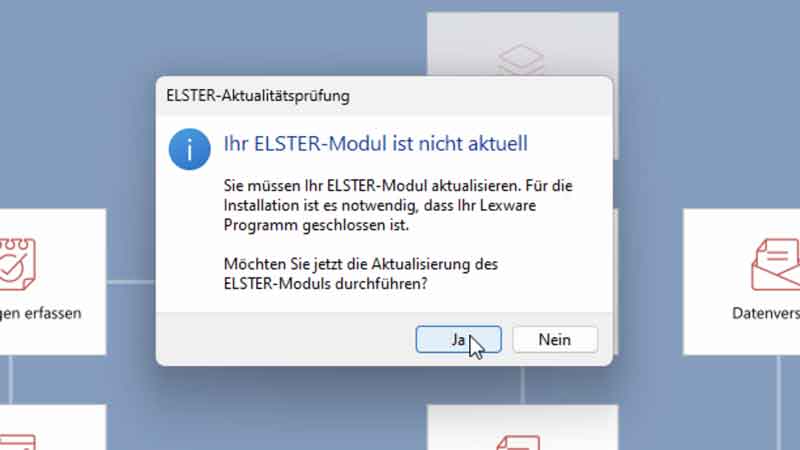 Lexware ELSTER-Modul Update 2024 manuell installieren